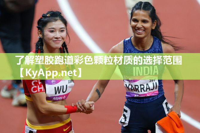 了解塑胶跑道彩色颗粒材质的选择范围